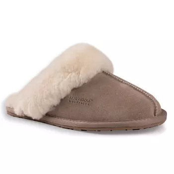 Австралийские тапочки sheley из овчины и шерсти Aus Wooli, серый