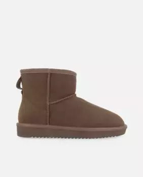 Австралийские женские ботинки средней длины на меховой подкладке Gioseppo, цвет Camel