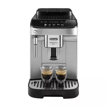 Автоматическая кофемашина DeLonghi E Plus, серебристый