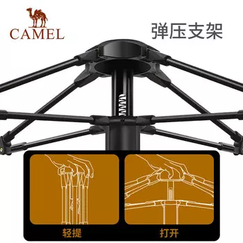 Автоматическая палатка Camel, портативное складное оборудование для кемпинга, солнцезащитный с серебряным покрытием, быстро открывающаяся, светлая сосна, зеленая