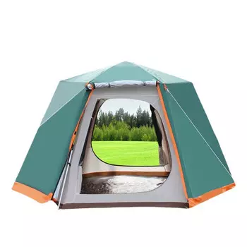 Автоматическая палатка Jingdian Guangnian с напольными сиденьями на 3/4 человека