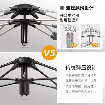 Автоматическая палатка Revos, портативная, водонепроницаемая, для кемпинга, утолщенная, для улицы, быстро открывающаяся, солнцезащитная, двухслойная, гидравлическая, мокко