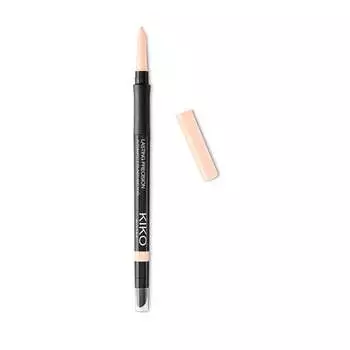 Автоматическая подводка для глаз Lasting Precision и подводка для глаз Kajal 01 с маслом 0,35 г KIKO Milano