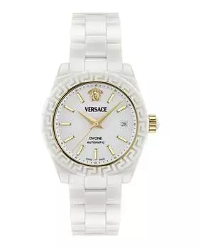 Автоматические часы DV One Versace, цвет white/white ceramic/white