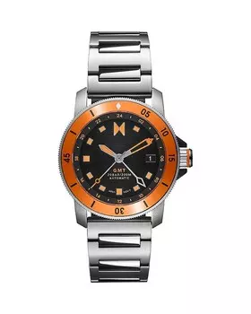 Автоматические часы MVMT Cali Diver GMT, 40 мм, черный
