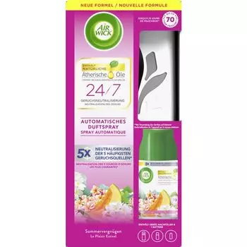 Автоматический ароматизированный спрей Freshmatic Max «Летнее удовольствие» Air Wick, 1 шт.