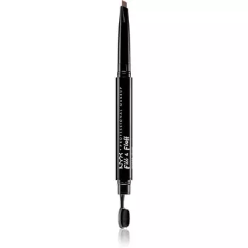 Автоматический карандаш для бровей NYX Professional Makeup Fill & Fluff оттенок 02 — Taupe