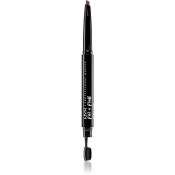 Автоматический карандаш для бровей NYX Professional Makeup Fill & Fluff оттенок 03 — Темно-рыжий