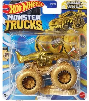 Автомобиль Hot Wheels Monster Trucks Mega Wrex HWR70 GOLD LIMITED EDITION