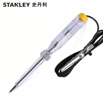 Автомобильная электрическая испытательная ручка Stanley, 24 В, многофункциональная ручка для проверки герметичности для электриков 90-020-23 (145 мм)