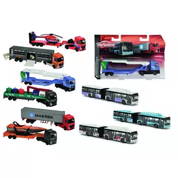 Автомобиль с прицепом Majorette