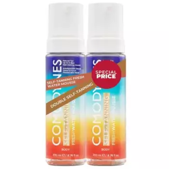 Автозагар duplo self tanning fresh water mousse autobronceador Comodynes, объем 2 x 200 мл