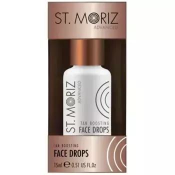 Автозагар serum facial bronceador tan boosting face drops St Moriz, объем 15 мл