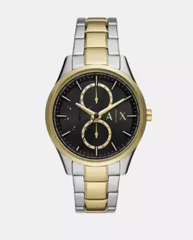AX1865 многофункциональные двухцветные мужские часы из стали Armani Exchange, мультиколор