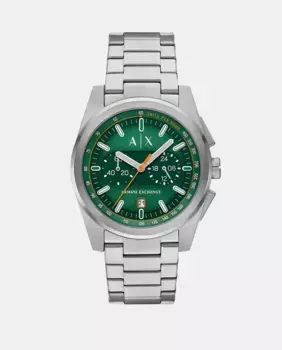 AX2862 Мужские стальные часы-хронограф Armani Exchange, серебряный