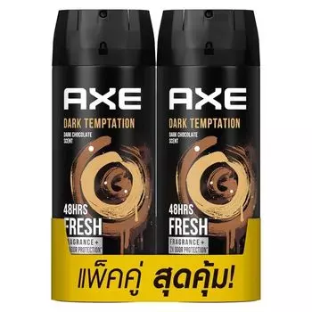 Axe Део-спрей для тела Dark Temptation 135 мл. Двойная упаковка, Brown