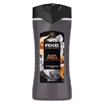 Axe Fine Fragrance Collection Премиальный гель для душа Черная ваниль 300мл Ваниль Axe/Lynx