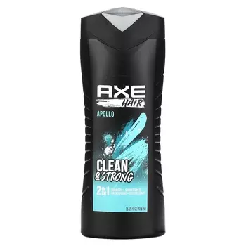 Axe Hair Apollo Шампунь и кондиционер 2 в 1, 16 жидких унций (473 мл)