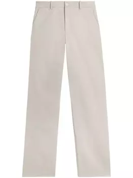 Axel Arigato брюки Serif свободного кроя, нейтральный цвет