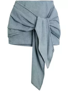 Axel Arigato джинсовое платье мини Hydra, синий