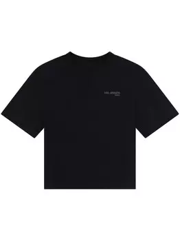 Axel Arigato футболка с эффектом поплавка, черный