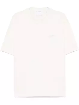 Axel Arigato футболка с декоративной строчкой, белый