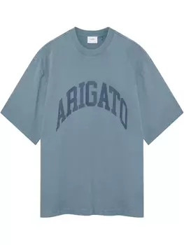 Axel Arigato футболка с логотипом, синий
