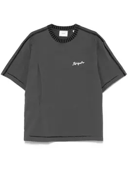 Axel Arigato футболка Seam, серый