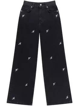 Axel Arigato широкие джинсы Clara, черный