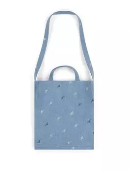 Axel Arigato сумка из денима Signature A, синий