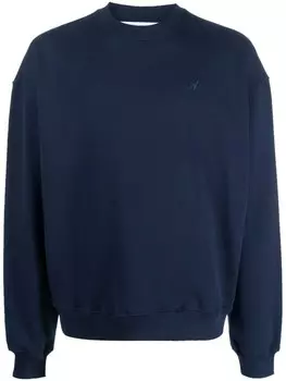 Axel Arigato толстовка с вышитым логотипом, синий