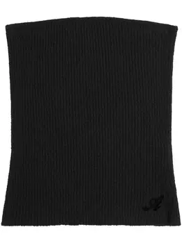 Axel Arigato топ Dime в рубчик без бретелей, черный