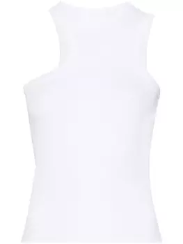 Axel Arigato топ с вышитой монограммой, белый