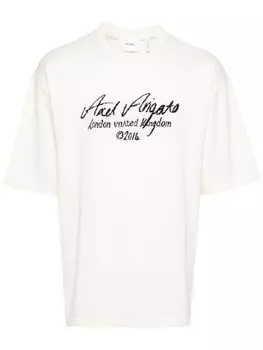 Axel Arigato трикотажная футболка Broadwick, белый