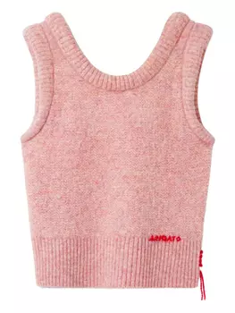 Axel Arigato укороченный топ без рукавов, розовый