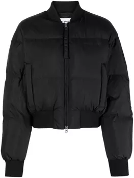 Axel Arigato Zoe cropped puffer jacket, черный