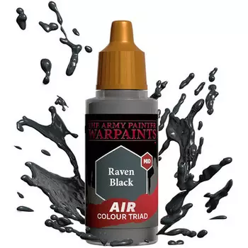 Аксессуары Army Painter Warpaint Air: Raven Black (18ml)