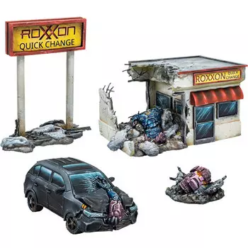 Аксессуары Atomic Mass Games Marvel Crisis Protocol: Crashed Sentinel Terrain Pack