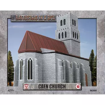 Аксессуары Battlefront Miniatures Battlefield in a Box: Caen Church (Alt Paint Scheme)