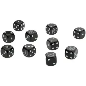 Аксессуары Battlefront Miniatures Flames of War: 9th SS-Panzerdivision Hohenstaufen Dice, Classic (20)