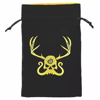 Аксессуары Black Oak Workshop Dice Bag: Yellow King