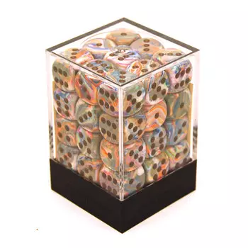 Аксессуары Chessex Chessex 12mm d6 Set: Festive Vibrant w/ Brown (36)
