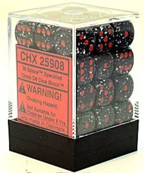 Аксессуары Chessex Chessex 12mm d6 Set: Speckled Space (36)
