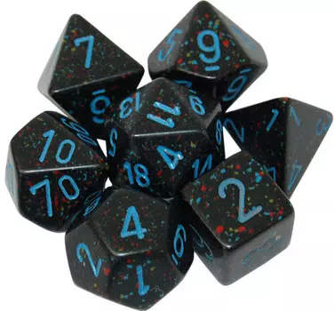Аксессуары Chessex Chessex Dice Set: Speckled Blue Stars (7)