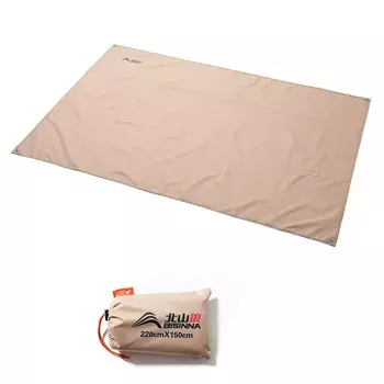 Аксессуары для палатки Beishanlang, травяной коврик 220*150 см, портативный водонепроницаемый и влагостойкий коврик, ткань Оксфорд, зыбучий песок, золото HJ