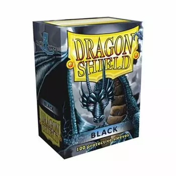 Аксессуары Dragon Shield Black Standard Size Card Sleeves (100)