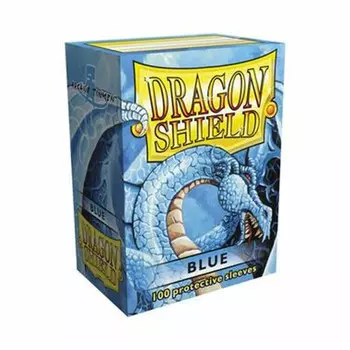 Аксессуары Dragon Shield Blue Standard Size Card Sleeves (100ct)