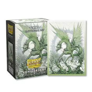 Аксессуары Dragon Shield: Gaial 25th Anniversary Special Edition - Matte Dual Art Card Sleeves (100ct)