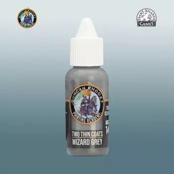Аксессуары Duncan Rhodes Painting Academy Two Thin Coats: Wizard Grey (15ml)