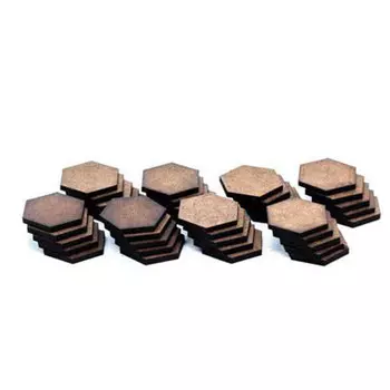 Аксессуары Gale Force 9 GF9 Econo Bases: 25mm Hex (40)